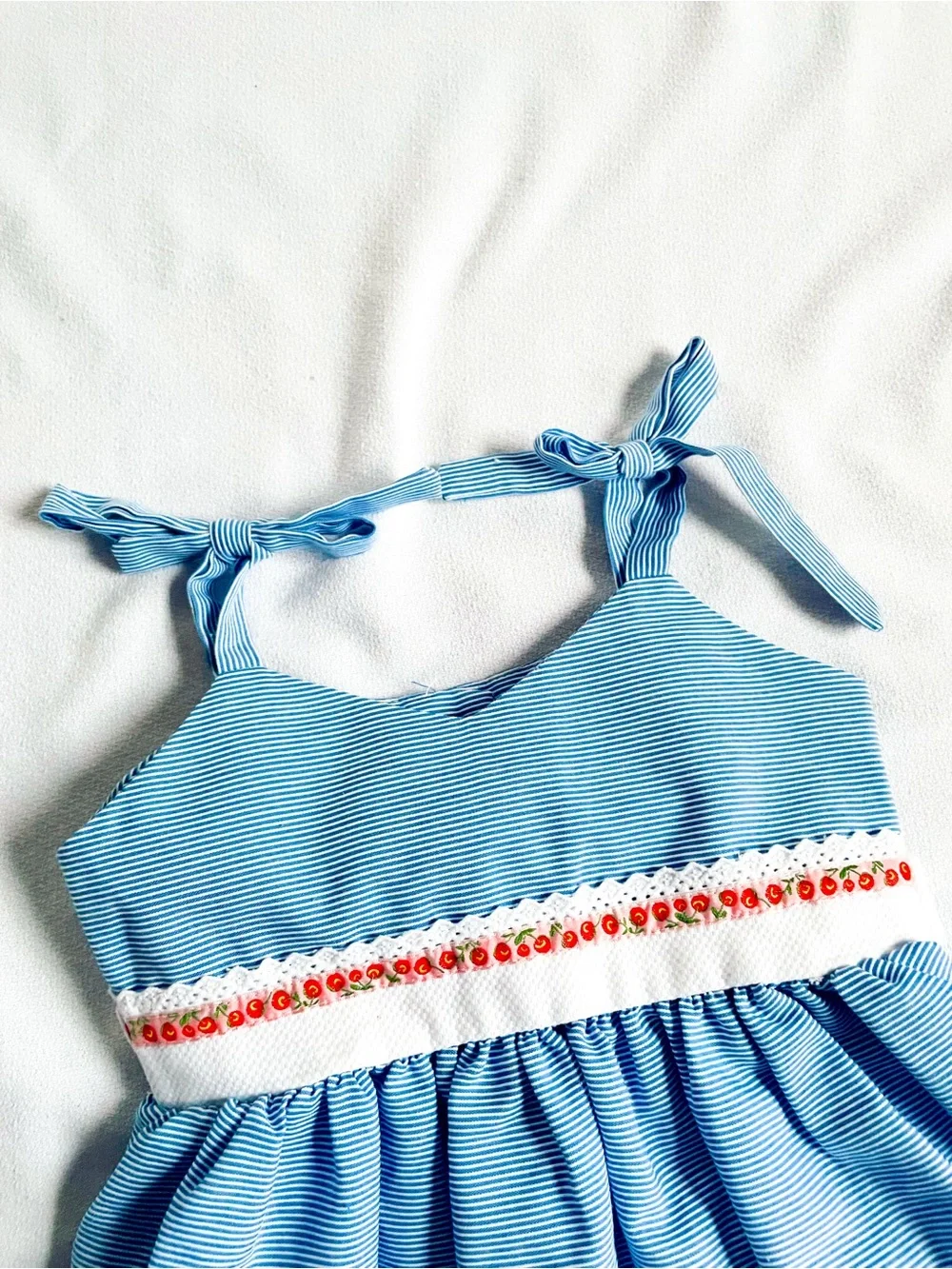 Vintage beautiful blue